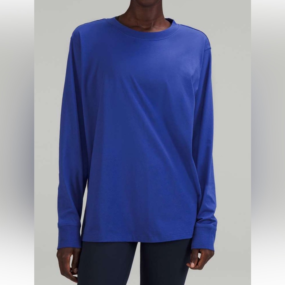 lululemon athletica Royal Blue Long Sleeve Top